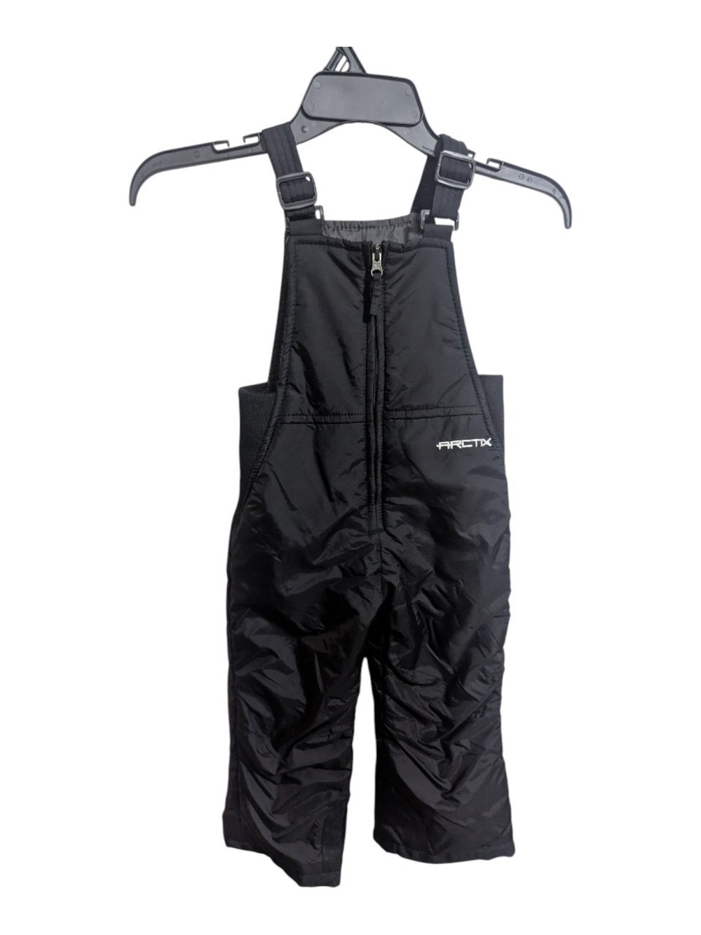 Arctix Kids Sz 3T Black Insulated Snow Overalls K-384